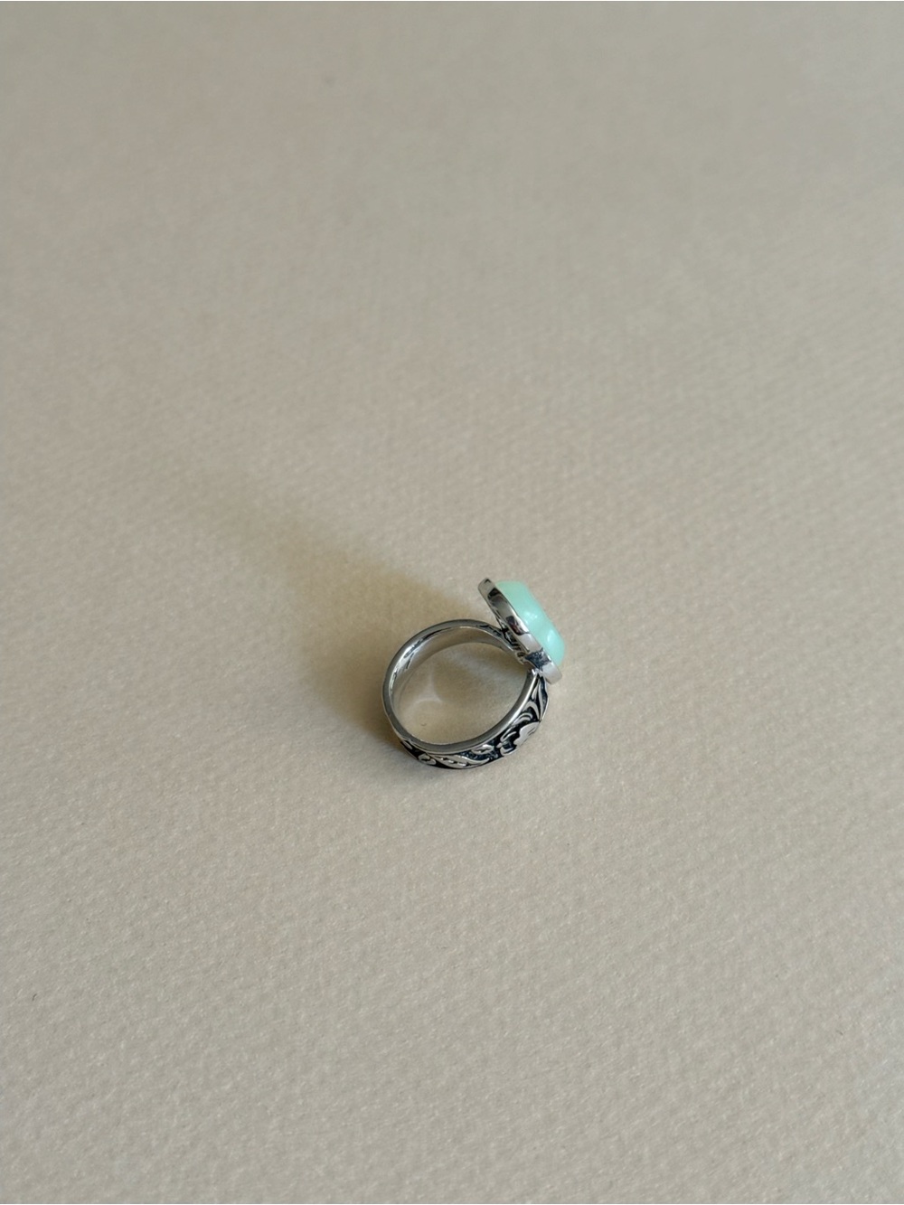 Boho heart ring #2652 - Picture 4 of 5